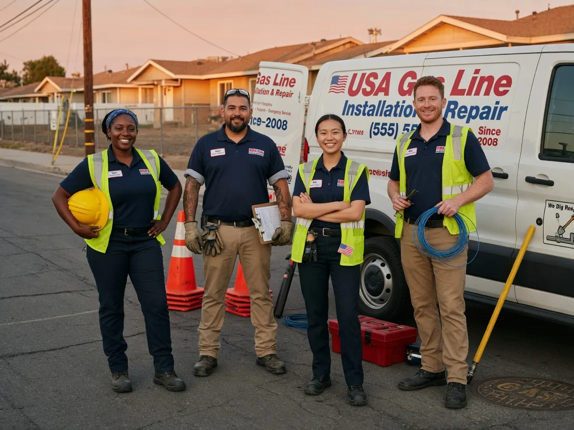 Gas Line Installation company in New Summerfield, TX
